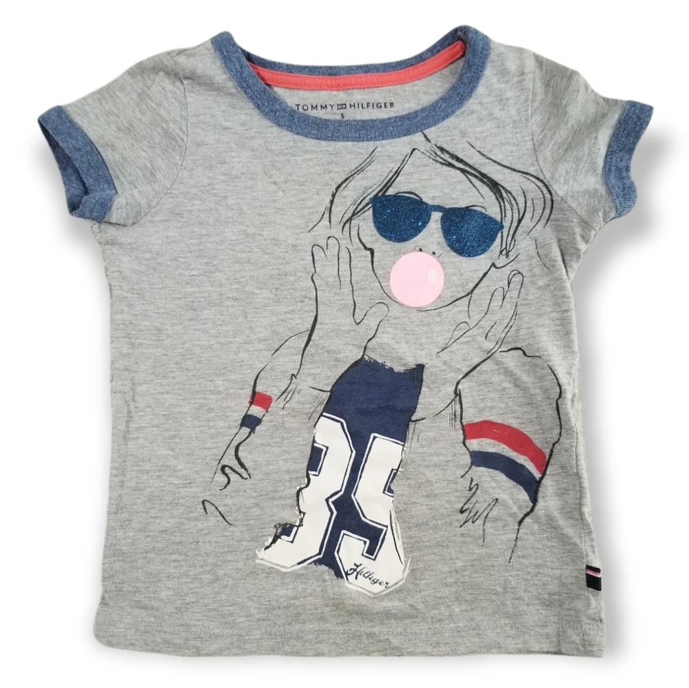 Tommy Hilfiger Bubble Gum T-Shirt 5